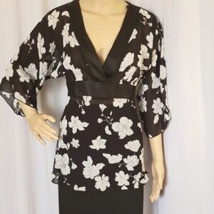 Paper Doll kimono shirt